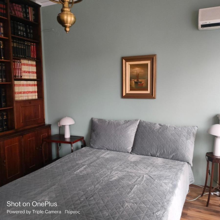 Central Sophisticated Studio Pyrgos Near Olympia Bagian luar foto